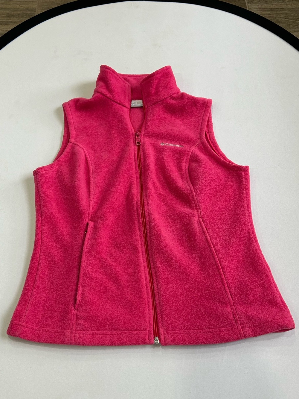 pink Columbia vest